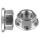 schraubenpost.de® | Flanschmuttern ohne Unterkopfverzahnung (Glatt) M3 - M16 | DIN 6923 / ISO 4161 | Edelstahl A2 V2A | Bundmuttern Sechskantmuttern mit Flansch M3 (10 Stück)