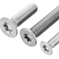 schraubenpost.de® | Senkschrauben mit Innensechsrund (TX) - M3x5 mm (25 Stück) | DIN 965-TX / ISO 14581 | Edelstahl A2 V2A | mit Vollgewinde | Gewindeschrauben Senkkopfschrauben Torx