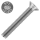 schraubenpost.de® | Senkschrauben mit Innensechsrund (TX) - M3x5 mm (100 Stück) | DIN 965-TX / ISO 14581 | Edelstahl A2 V2A | mit Vollgewinde | Gewindeschrauben Senkkopfschrauben Torx